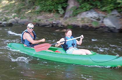 Rafting na Salze