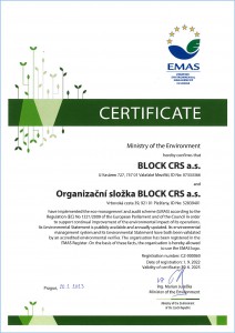 Block CRS - Certifications